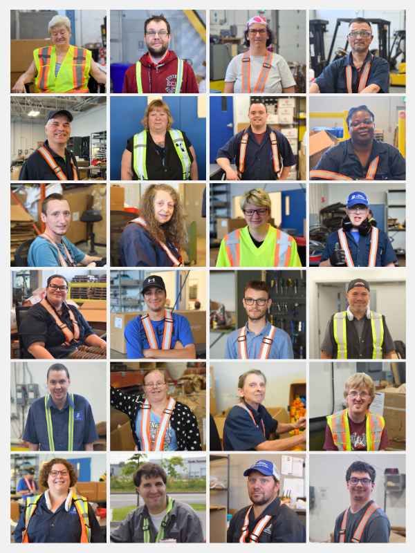 à propos mosaique site web